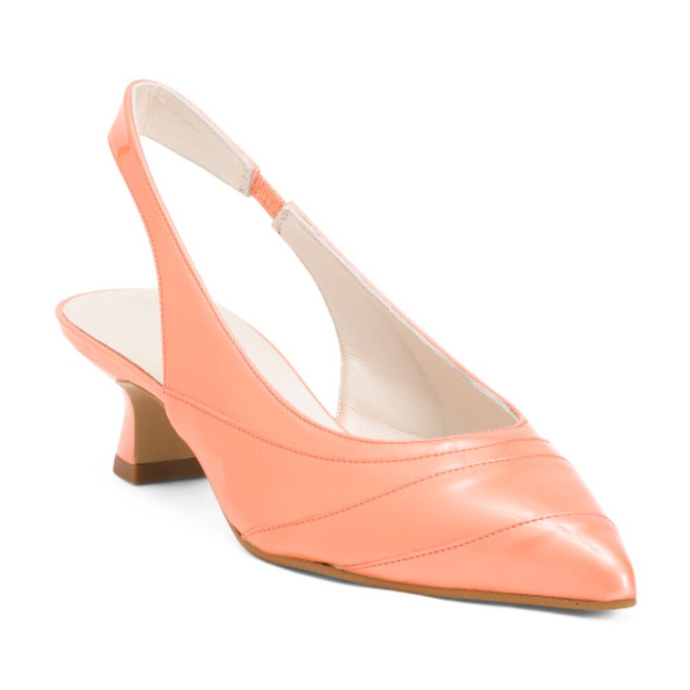 TERRY DE HAVILLAND Handmade In Spain Patent Leather Clio Heels